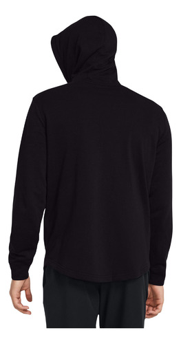 Polerón Ua Rival Terry Negro Para Hombre Under Armour
