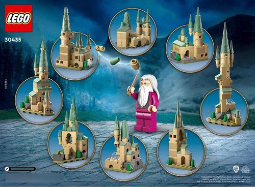 Lego Harry Potter Construye Tu Propio Castillo Hogwarts30435 Cantidad De Piezas 67