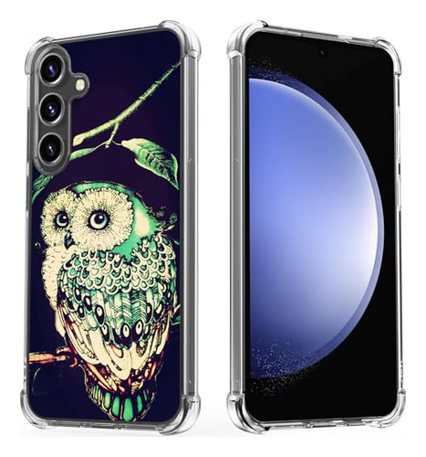 Funda Para Galaxy S23 Fe Verde Piel Sintetica -2