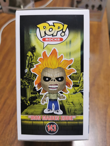 Funko Pop Iron Maiden Eddie (Usado)