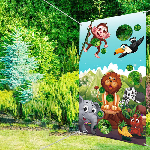 Juegos De Juegos De Bolsas De Frijoles Reutilizables Banner