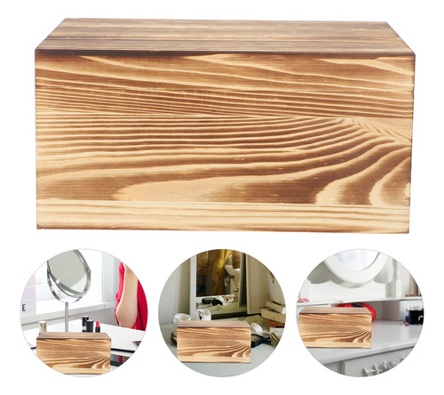 Organizador De Condimentos, Caja De Almacenamiento De Madera