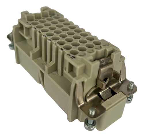 Tomada Inserto Macho- Han-40d-m 40p+t- 10a-250v Harting