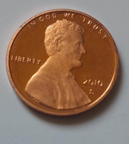 Moeda Usa One Cent Dólar Linconl 2010s Original