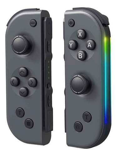 Controles Joycons Con Luces Rgb Nintendo Switch