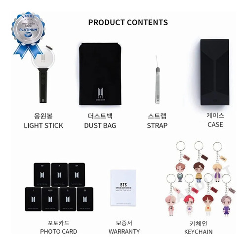 Lámpara Lightstick Original Bts Army Bomb V4 Bluetooth