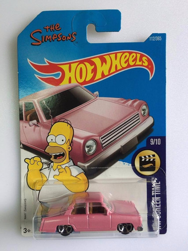 Hot Wheels The Simpsons Family Car 2015 Rosa
