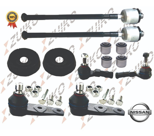 Kit Rotulas Bieletas Bases Bujes Horq Renault Kangoo 04-17