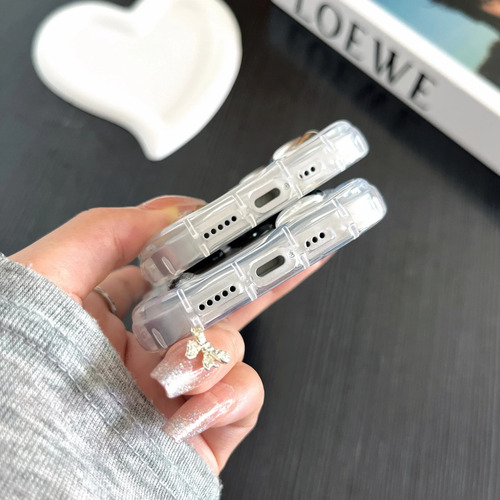 Funda Para iPhone Uso Rudo Preciosa 3d Con Forma De Corazón