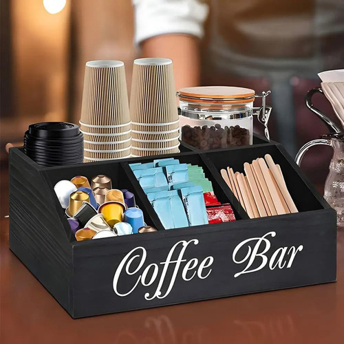 Organizador De Mostrador For Estación De Café, Encimera, C