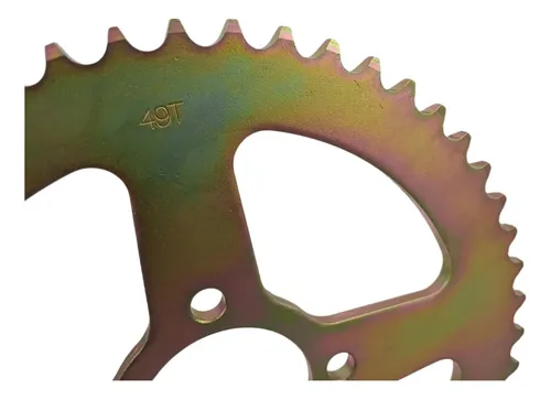Ñón De Cadena Trasera De 49 Dientes Id De 58 Mm Caden...