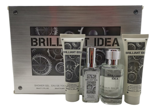 Set 4pz Hombre Loción, Shower Gel, Aftershave Mindyourhappy