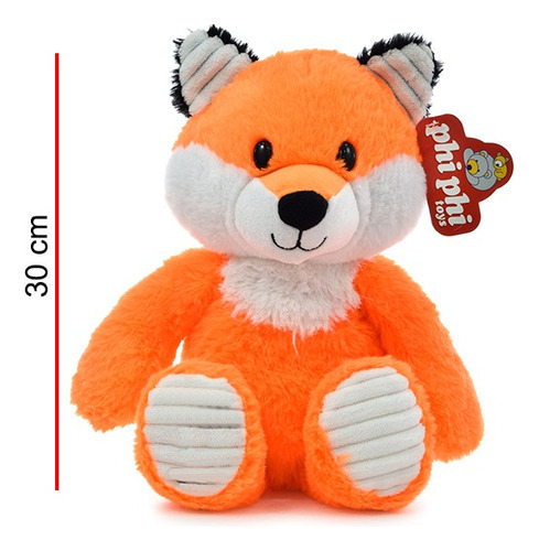 Peluche Zorrito Phi Phi Toys Suave Y Adorable 40cm Peludo