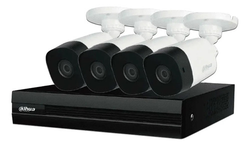 Kitxvr1b08-i-2mp4cp Kit Dvr 8ch 2mp 4 Cámaras 1080p Wizsense