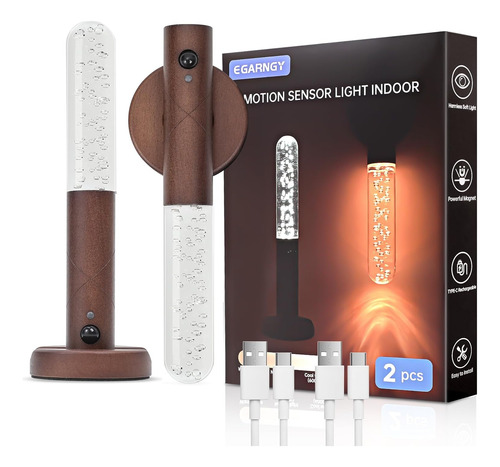 Luces Nocturnas Con Sensor De Movimiento Para Interiores, Ju