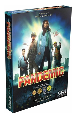 Juego De Mesa Pandemic Multi Premiado, En Inglés