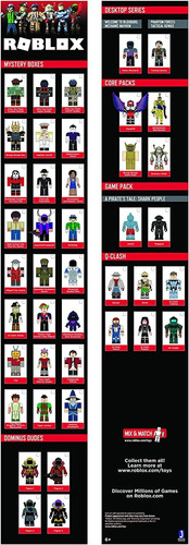 Roblox Action Collection: El Paquete De Seis Figuras Q -clas