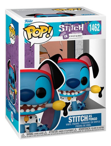 Funko Pop Stitch As Pongo #1462 - Disney