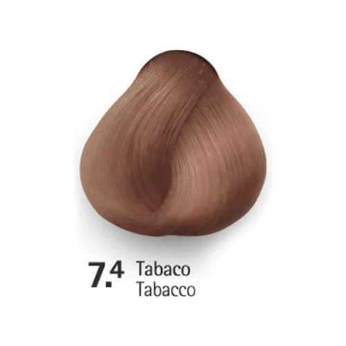 Kit Para Tintura De Cabello Marca Nantyr 7.4 Color Tabaco