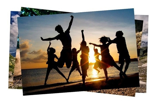 Papel Fotográfico 230g Glossy A4 À Prova D´água 500 Folhas