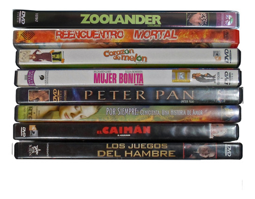 Lote (15) Dvds Originales Region 1y 4 Idioma Ingles Español