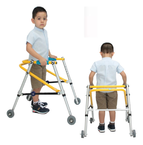 Andador Ortopédico Niños Pediátrico H 75k Ajustable Aluminio