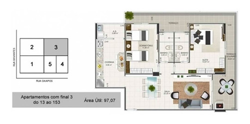 Imagem 1 de 17 de Apartamento - Aluguel - Tupi - Praia Grande - Jsan93