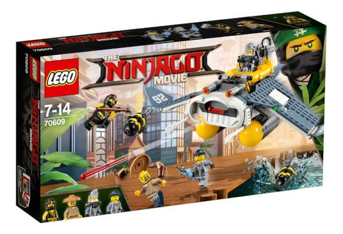 Todobloques Lego 70609 Ninjago Manta Ray Bomber