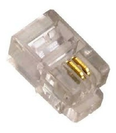 Conector Rj9 (4p/2c) X 400 Unidades Dracma