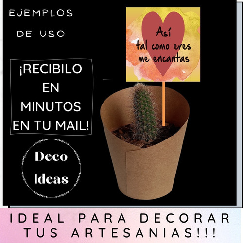 Imagen 2 de 4 de Kit Imprimible A Color Pdf04 San Valentín Tarjetas Etiquetas