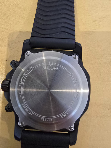 Relógio Bulova Marine Star Preto Preto Preto (Usado)