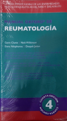 Manual Oxford De Reumatología 4ed Nuevo Envíos