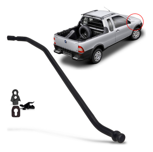 Kit Vareta Haste Capo Strada 97 98 99 01 02 03 04 05 06/2019