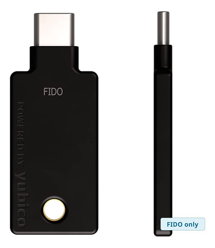 Clave De Seguridad C Nfc De Yubico - Negro - Fido U2f Y Fido