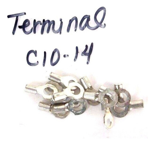 Lot Of 13 New Thomas & Betts C10-14 Non Insulated Terminal