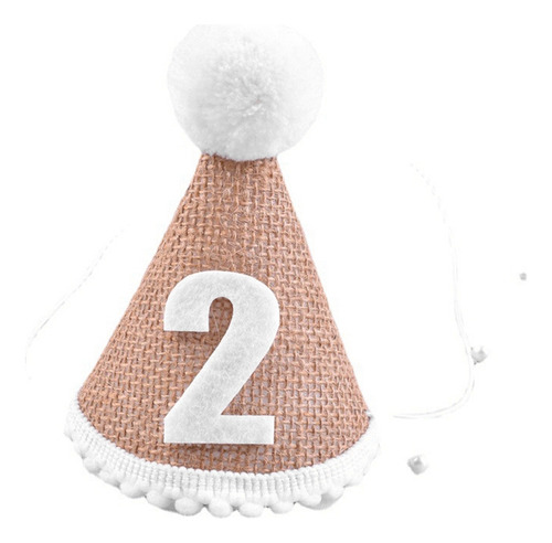 Gorro De Fiesta De Cumpleaños Para Bebés De 2 Años, Gorro De