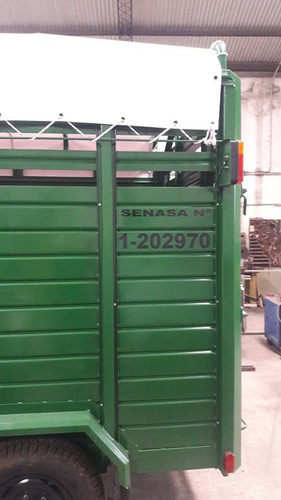 Trailer Jaula Tecnar Mod Tjm3500 Patentable P/4 Ton 3.5 Mts