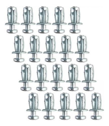 Paquete De 3, 2 A 6 Unidades, 20 Piezas, Tuercas Para 3 Unid