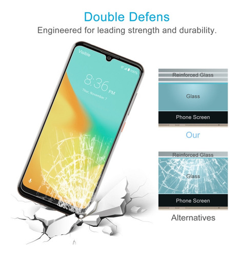 Sjp Compatible Película De Vidrio Para Zte Blade A7 Prime