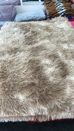 Alfombra Peluda 1,00x 1,50 Alto Rendimiento