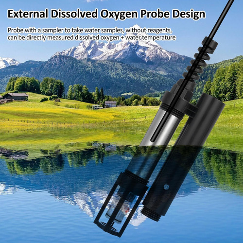 Probador Digital De Oxígeno Disuelto 6 En 1 Detector De