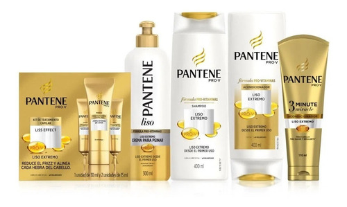 Pantene 3mm Liso Extremo 170 Ml Cabello Lacio Acondicionador