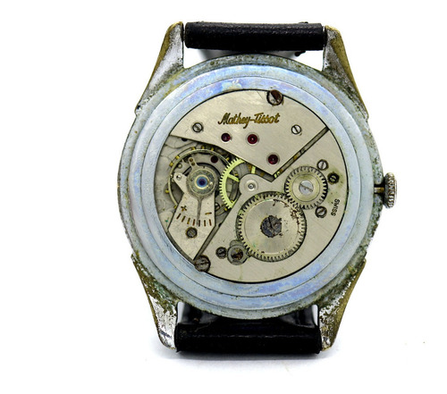 Relogio Matley Tissot Fundo Azul Aço Masculino Pulso J23082