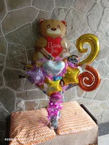 Comprar Bouquet Con Globos Y Dulces