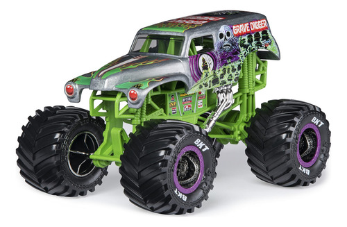 Coveiro Oficial Monster Truck Monster Jam Em Escala 1:24