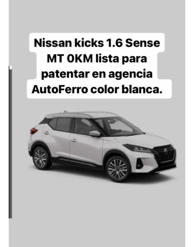 Nissan Kicks 1.6 Sense 120cv