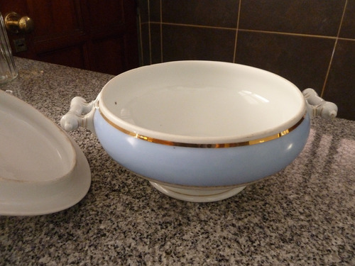 Sopera Antigua De Porcelana (Usado)