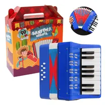 Comprar Sanfona Acordeon Gaita Semi Profissional 8 Baixos 17 Teclas 
