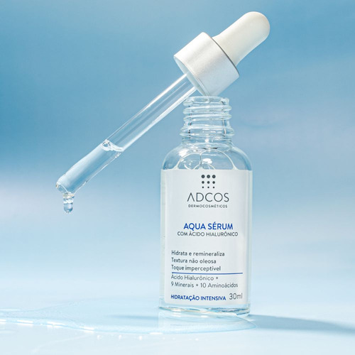 Sérum Hidratante Aqua 30ml Adcos Antienvelhecimento