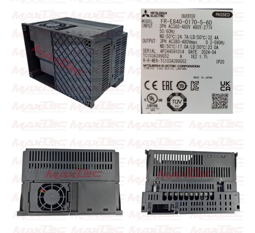 Inversor De Frequência 10cv 380v Trifásico Mitsubishi E840